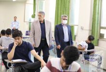 گزارش تصویری بازدید نماینده محترم شهرستان شاهرود و میامی از برگزاری آزمون کارشناسی 